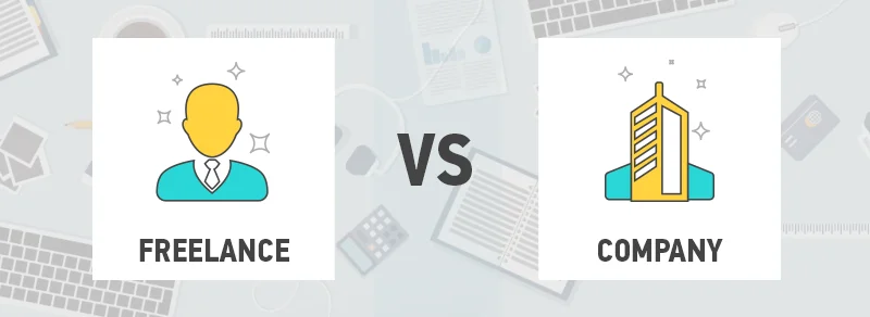 Freelance VS Web development company