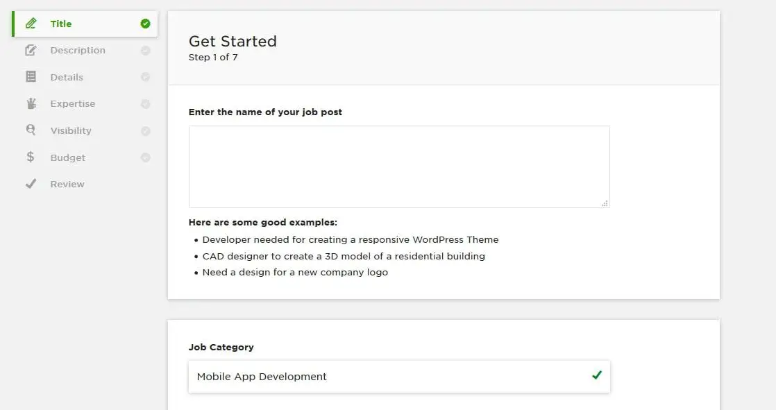 upwork loslegen