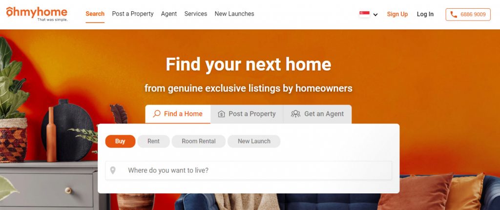 Ohmyhome, a Singapore-based proptech marketplace