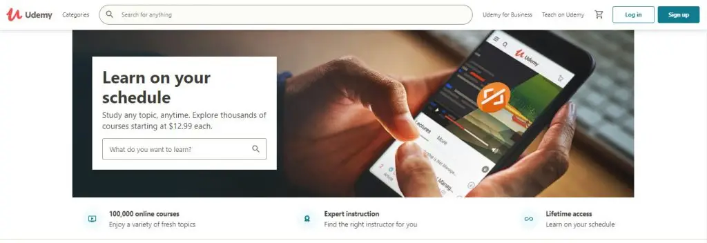 Udemy, ein in San Francisco ansässiger Online-Lernmarktplatz