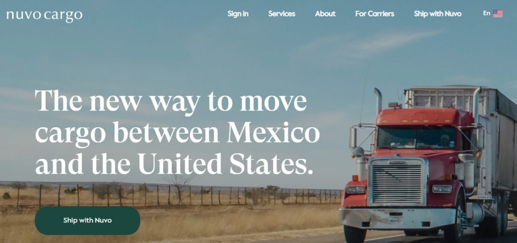 Nuvocargo, a managed marketplace for the door to door freight transportation