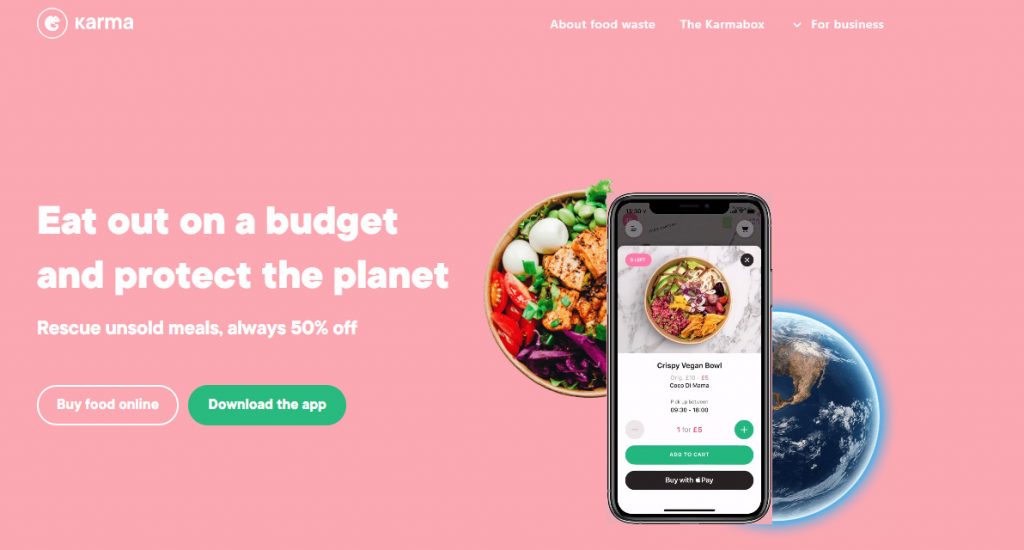 Karma is a Stockholm-based marketplace