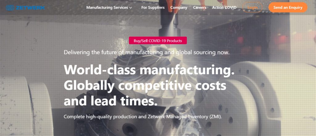 Zetwerk, an Indian B2B marketplace