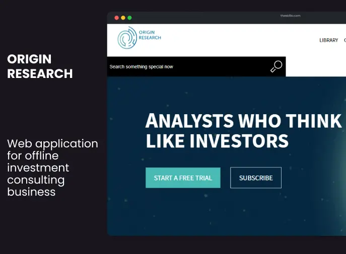 Origin Research