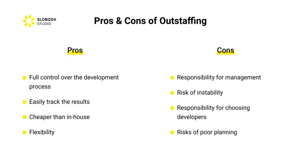 Pros and Cons of Outstaffing