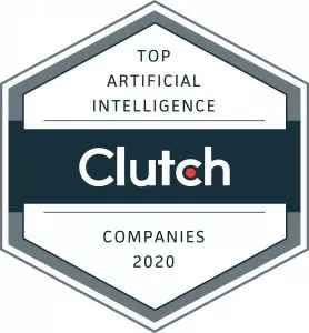 Clutch badge for Sloboda Studio as a top AI company