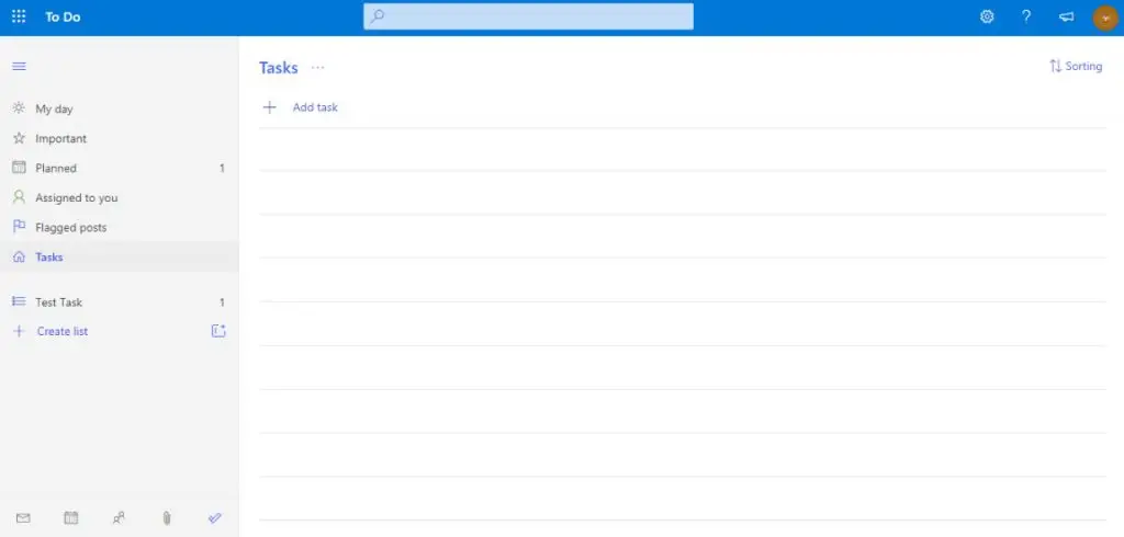 Microsoft To Do - to-do list application