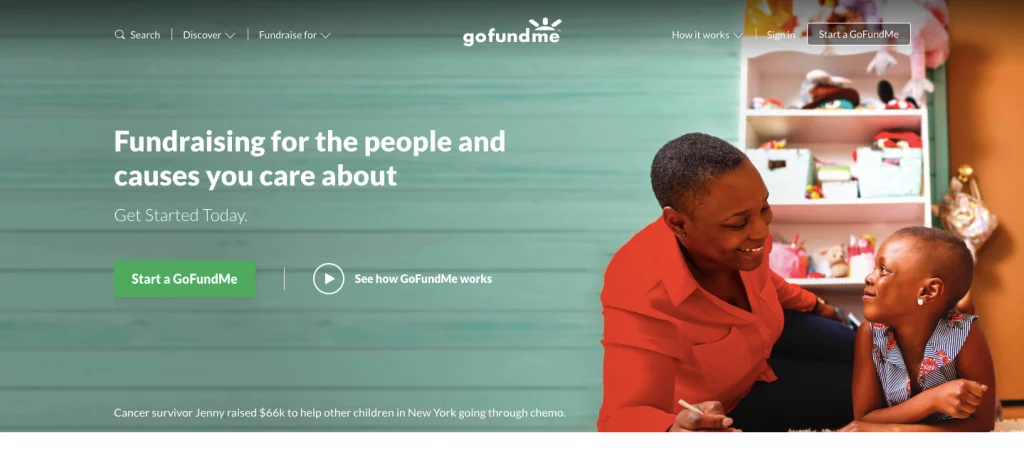 How to create a crowdfunding platform: GoFundMe
