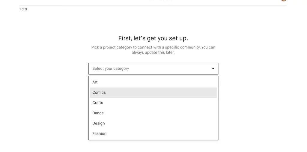 Starting a campaign on Kickstarter: Step 1