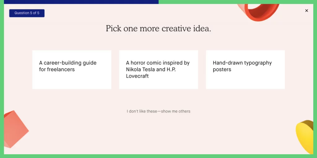Kickstarter Questionnaire for Adjustable Feed
