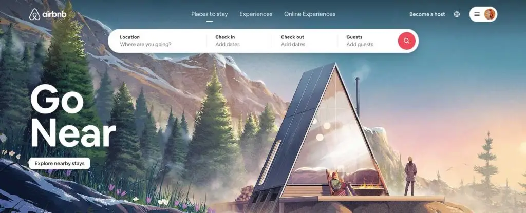 Vermietungsmarktplatz: airbnb