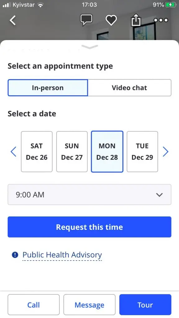 Kalender für die Entwicklung mobiler Immobilienanwendungen