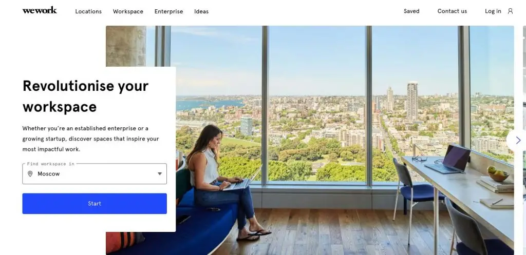 Mietmarktplatz: wework