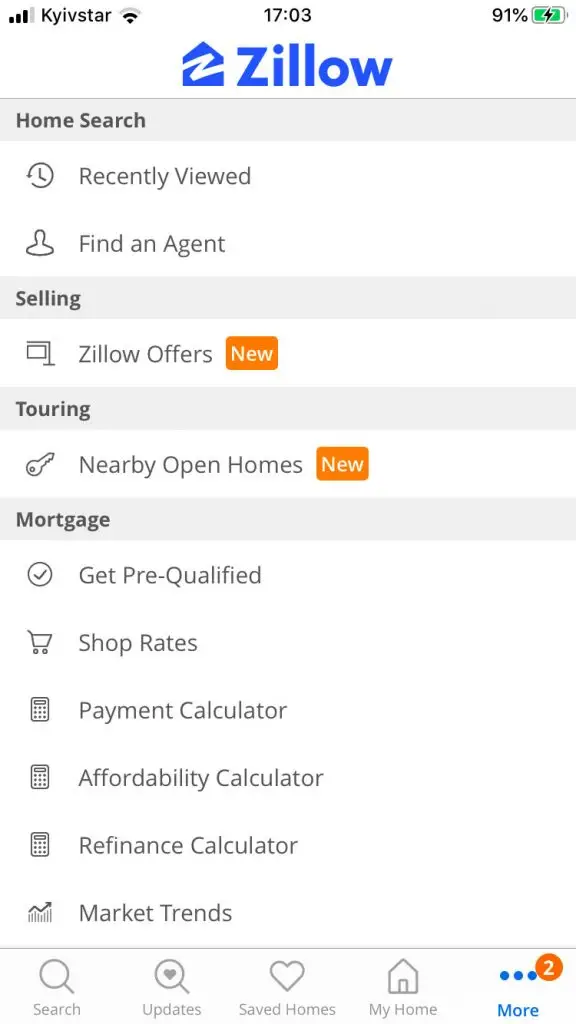 immobilien mobile app entwicklung persönliche profile