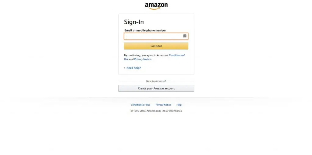 eine E-Commerce-Website wie Amazon erstellen: Anmelden und registrieren