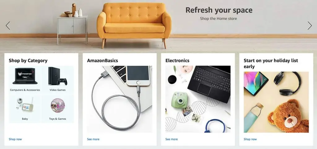 eine E-Commerce-Website wie amazon erstellen: Inserate