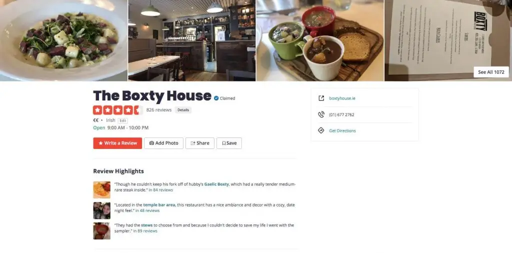 eine Bewertungs-App wie Yelp erstellen: Geschäftsseiten