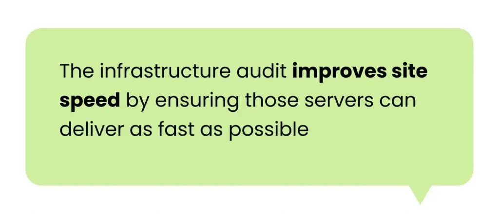 Audit von Software und Anwendungscode: Infrastruktur