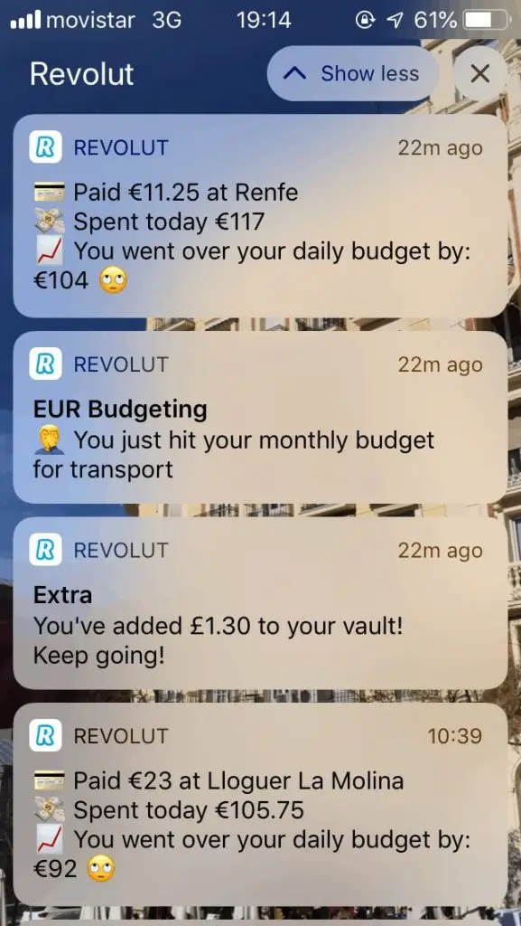 wie man eine App wie Revolut erstellt: Benachrichtigungen und Alarme