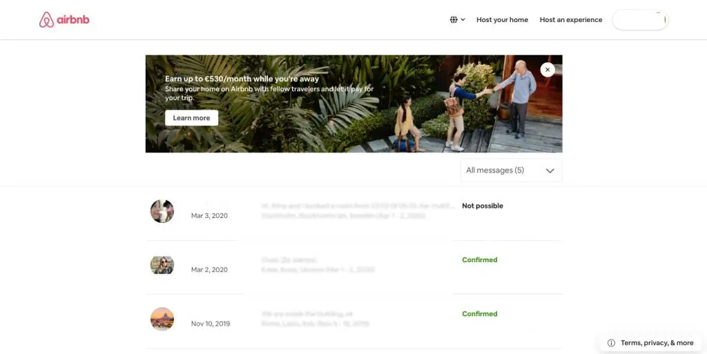 Marktplatz MVP: Airbnb Messaging