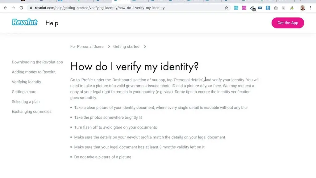 wie man eine App wie Revolut erstellt: Online-ID-Prüfung