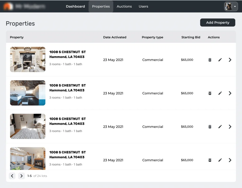 real estate properties