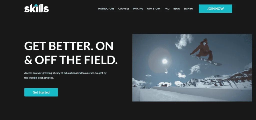 the skills: home page