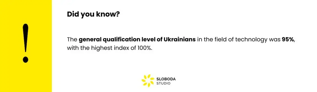 allgemeines Qualifikationsniveau der ukrainischen Fachkräfte