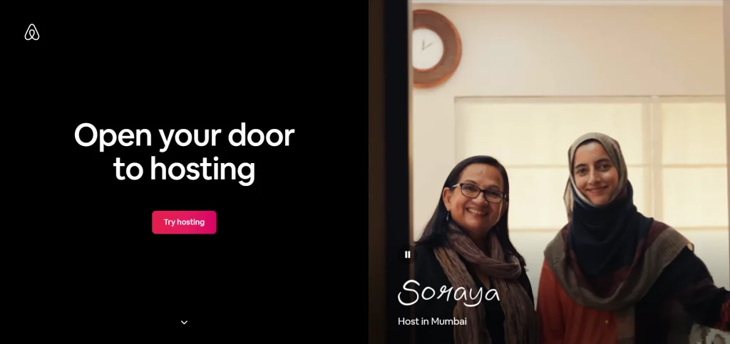 Wie man eine Website wie Airbnb erstellt: Startseite