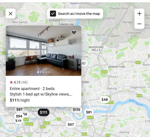 Wie man eine Website wie Airbnb erstellt: Karte