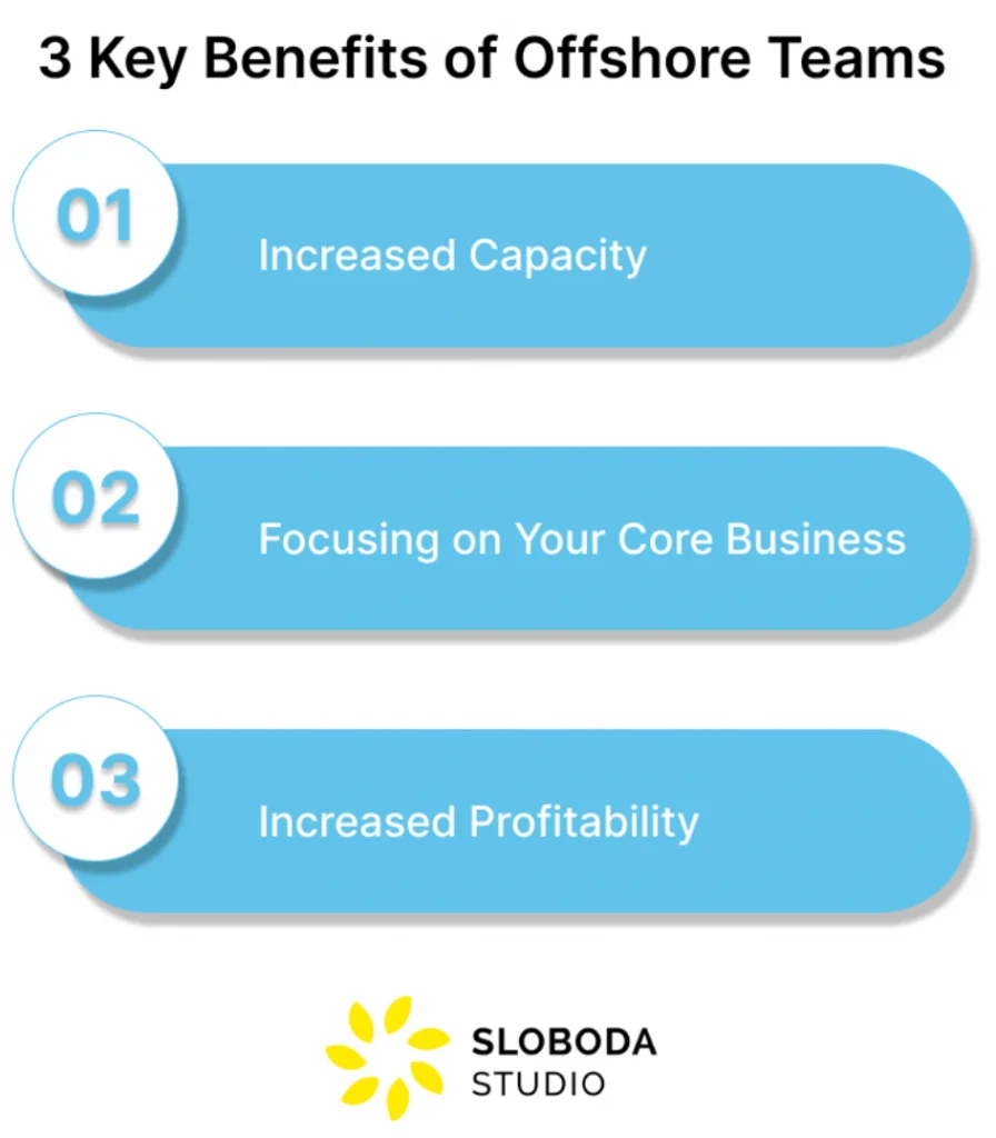 3 Key Benefits of Offshore Teams