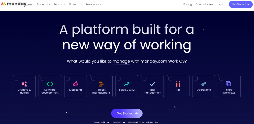 Monday Homepage