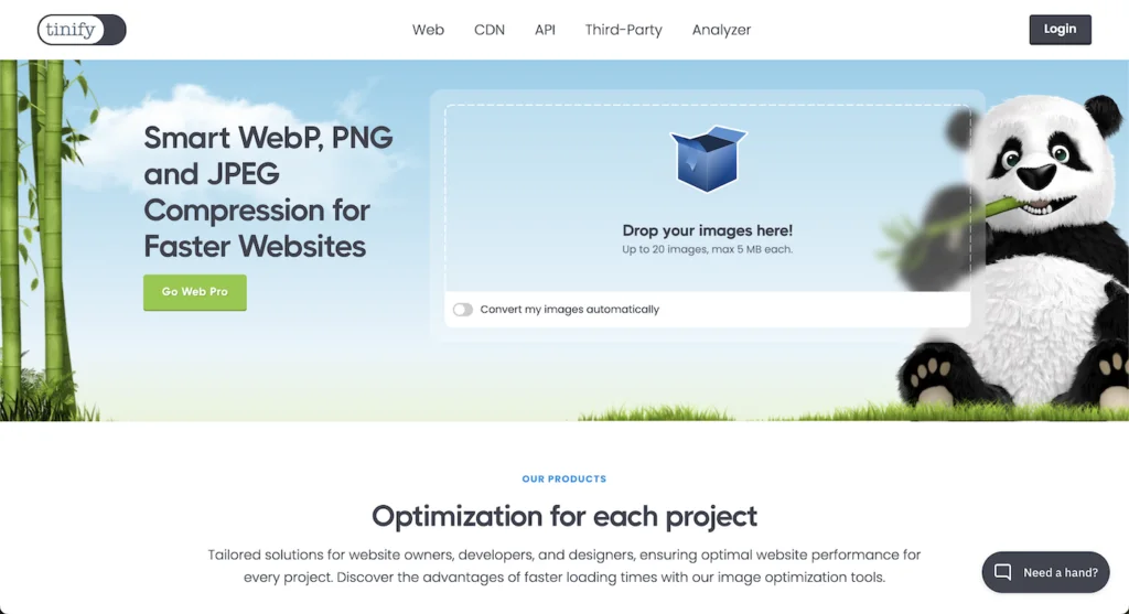tinyPNG tool