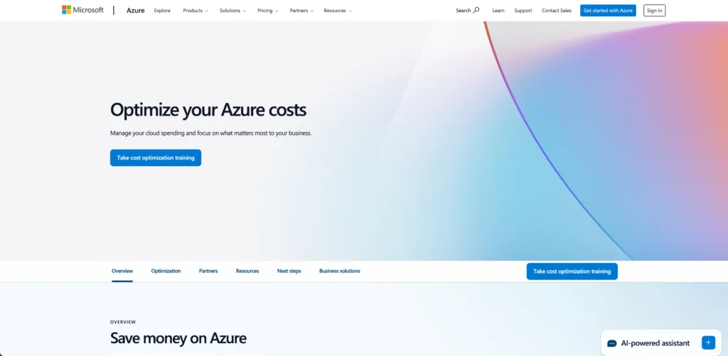 Optimieren Sie die Azure-Kosten